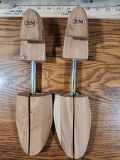 J M Cedar Wooden Shoes Tree by Johnston Murphy, Rochester, Size Large