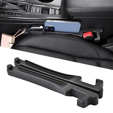 Car Seat Gap Filler, Car Organiser and Storage with Hook, Universal Car Acces...