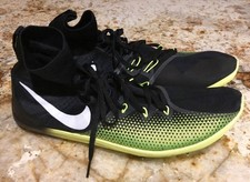 NIKE Victory XC 4 Black Volt White Cross Country Spikes Shoes New Mens Sz 12 13