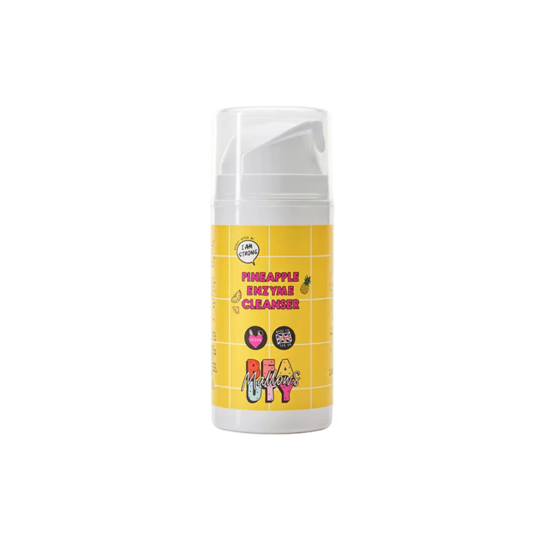 Mallows Beauty Pineapple Enzyme Gel Cleanser 100g