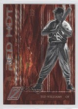 2005 Donruss Zenith Red Hot Ted Williams #RH-7 HOF 0k0