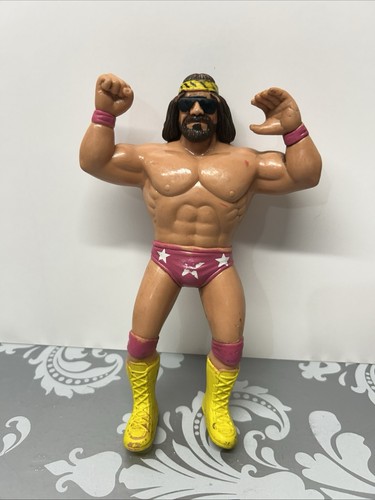 1986 WWF Randy Macho Man Savage Wrestling Figure V...