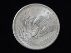 American Pacific Mint 1 Troy Ounce .999 Fine Silver Trade Unit Round NICE!