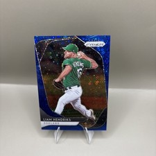 2020 Panini Prizm Liam Hendriks Blue Donut Circle /199 #65