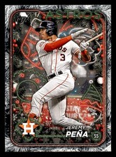 2024 Topps Holiday Metallic Tree #H192 Jeremy Pena Card