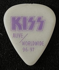 Vintage KISS Paul Stanley 1996 1997 Alive Worldwide Tour Guitar Pick