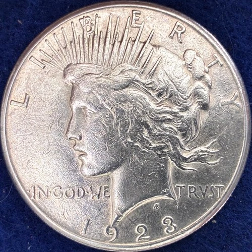 1923-S Peace Silver Dollar VF