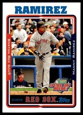 2005 Topps Opening Day Manny Ramirez Boston Red Sox #82