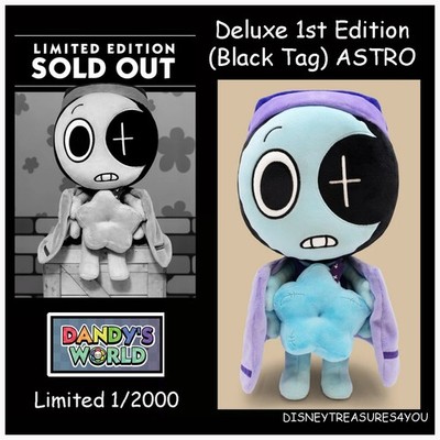 Official CultureFly Dandy s World ASTRO Plush Deluxe 1st Edition Limited 1/2000