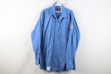 Bulwark FR Mens Large UltraSoft Fire Flame Resistant Twill Snap Button Shirt