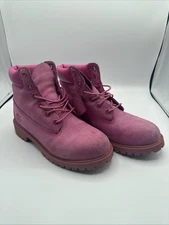 Timberland Women’s Pink Ankle Boots - Size 7 -