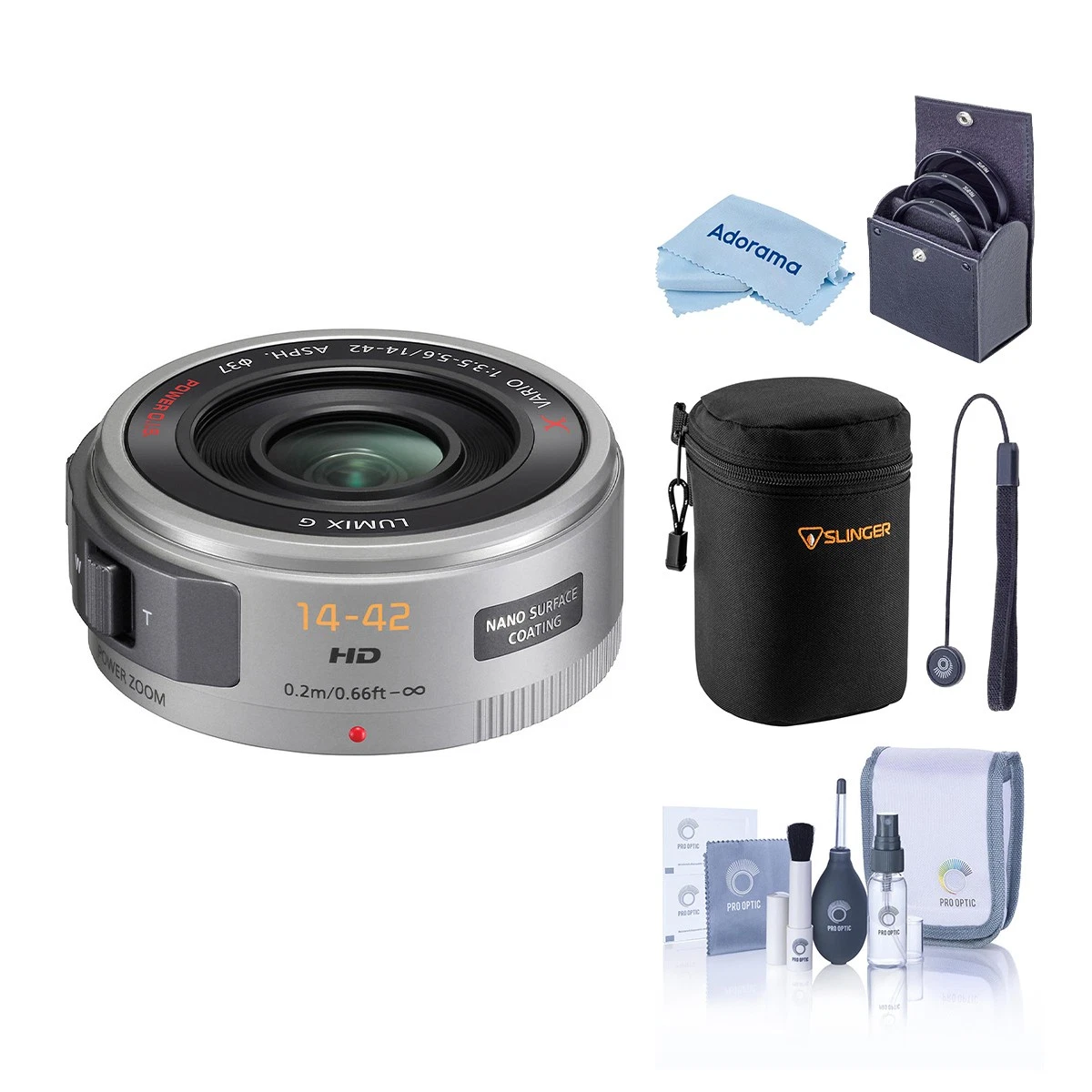 Panasonic LUMIX G X Vario 14-42mm Focal Camera Lenses for sale | eBay