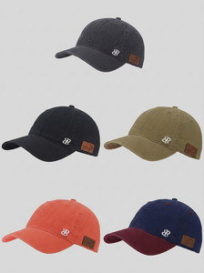 Vintage Washed Twill Cotton Dad Hat - Soft Unstructured Adjustable Baseball Cap