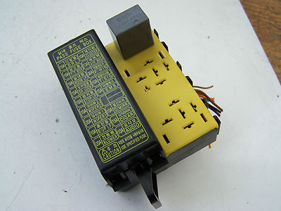 Chevrolet Matiz Fuse Box