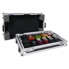 Sound Town Pedal Board ATA Road Case with Wheels and Handles (STRC-PDLW)
