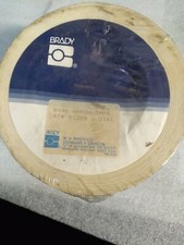 Brady 91289 Arrow Tape White Blue Vinyl 4 Inch x 90 Ft Pipe Marker Safety Label