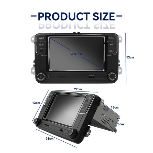 NONAME RCD330 187B RCD360 PRO Android Auto Carplay Autoradio Für VW Tiguan Golf - Bild 4 von 19