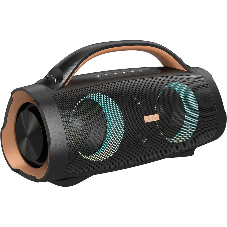 DOSS Extreme Boom+ 大声蓝牙扬声器 带 100W 立体声声音,超低音 — 第 4/4 张图片