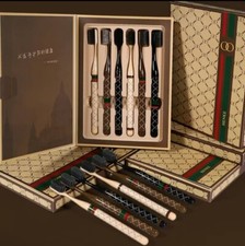 High End Soft Bristle Toothbrushes 6-Pieces Gift Box Set Ultra Soft Premium
