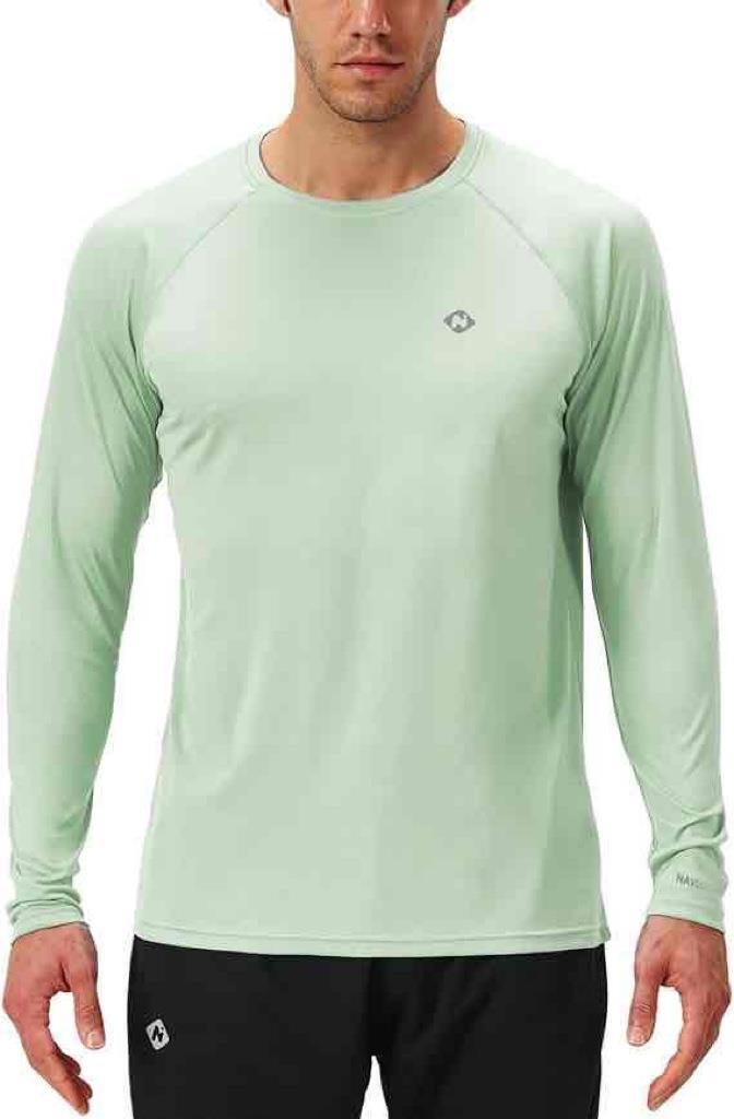 Spf Shirts For Men Naviskin Men's UPF 50+ Sun Protection Outdoor