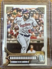 2022 gypsy queen amed rosario #266 missing nameplate sp Cleveland guardians
