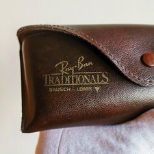 custodia occhiali da sole RAY BAN B&L TRADITIONALS sunglasses case bausch&lomb