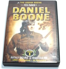 Daniel Boone DVD Season One TV Series Fess Parker 1964-65 Season 28 Episodes