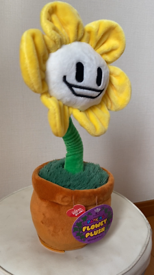 Undertale Musical Dancing Flowey Plush Figure Sound & Dancing