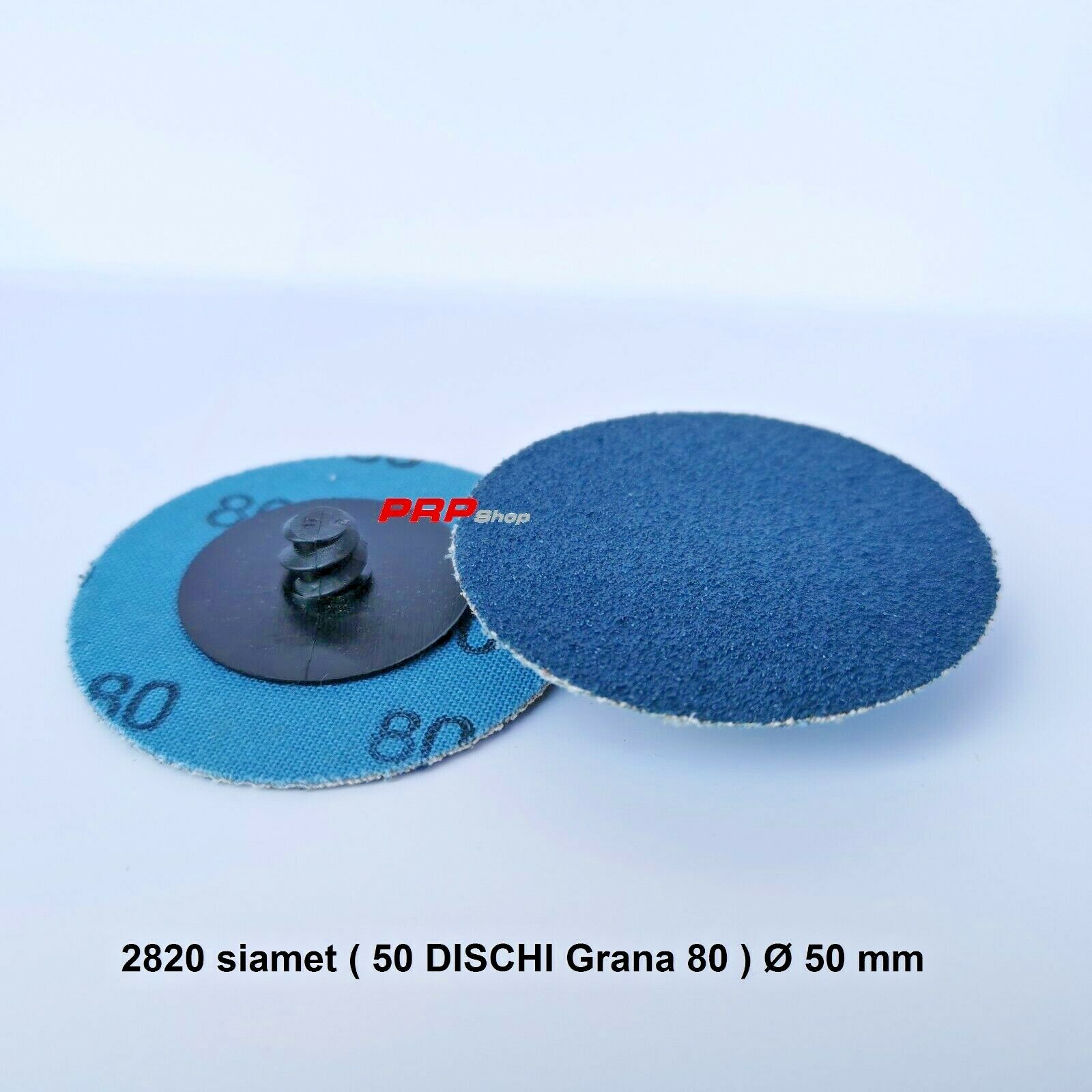 Sia 2820 Siamet P80 Siafix 50mm - Set 50 Pezzi per Metallo e Acciaio