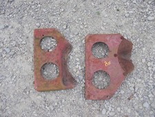 Farmall B Bn Ih Tractor Original Pair Set Of Seat Frame Mounting Brackets W/foot