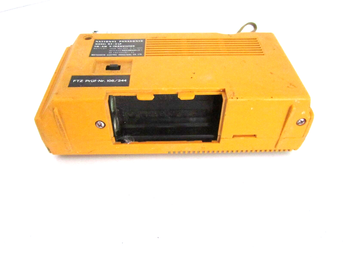 National Panasonic RF-519 9 Transistor AM-FM Radio | eBay