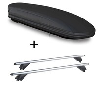 Dachbox MAA460L Matt+Alu DachträGer RB003 FüR FüR Volvo V60 5TüRer Ab 18