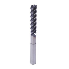 3/32" Dia 1-3/4" 4FLUTE CARBIDE END MILL FOR HIGH TEMPERATURE STEEL ALL STEEL