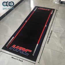 Motorcycle Garage Floor Pit Mat Workshop For Honda Racing HRC Race 31'' x 87''
