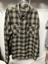 Dixxon Flannel Company Pearl Snap Shirt Men 2XL Brownells Big Iron Long Sleeve