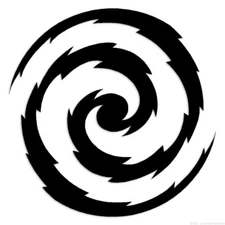 Hurricane - Decal Sticker - Multiple Colors & Sizes - ebn6364