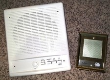 NEW ORIGINAL NUTONE IS-338-WH RADIO INTERCOM W/ 8" SPEAKER  IS-69 DOOR SPEAKER