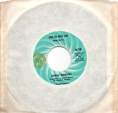 Detroit Emeralds:Shades down/Ode to Billy Joe:US Ric-Tic:1968