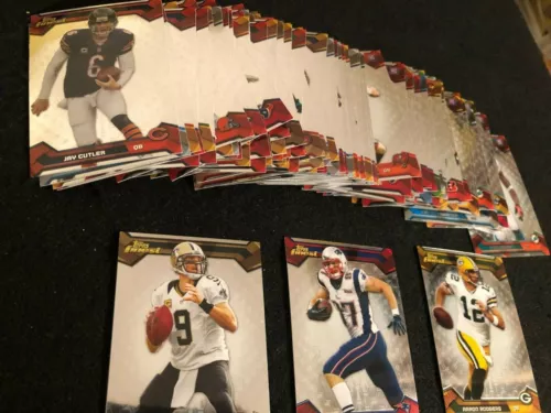 2013 Topps Finest Football Partial Card Set (109 of 150) w/ Deandre Hopkins RC 