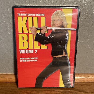 KILL BILL Vol. 2 DVD QUENTIN TARANTINO NEW Sealed 32429344175| eBay