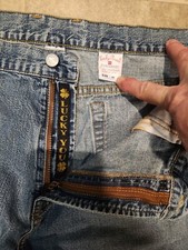 Vintage   Lucky Brand Dungarees 40 X 31 Gene Montesano Relaxed Loose Distressed