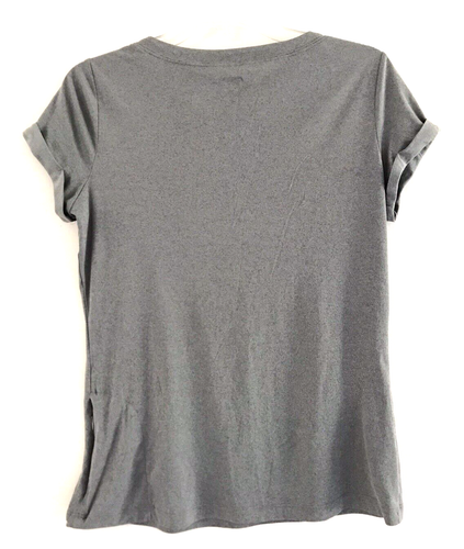 REI Short Sleeves Pullover Tee Womens Size M Medium Gray Crewneck - Picture 2 of 7