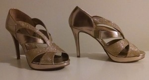 fioni peep toe heels