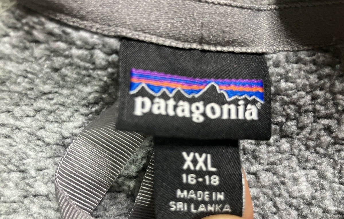 Patagonia Better Sweater Full Zip Fleece Jacket Kids XXL 16