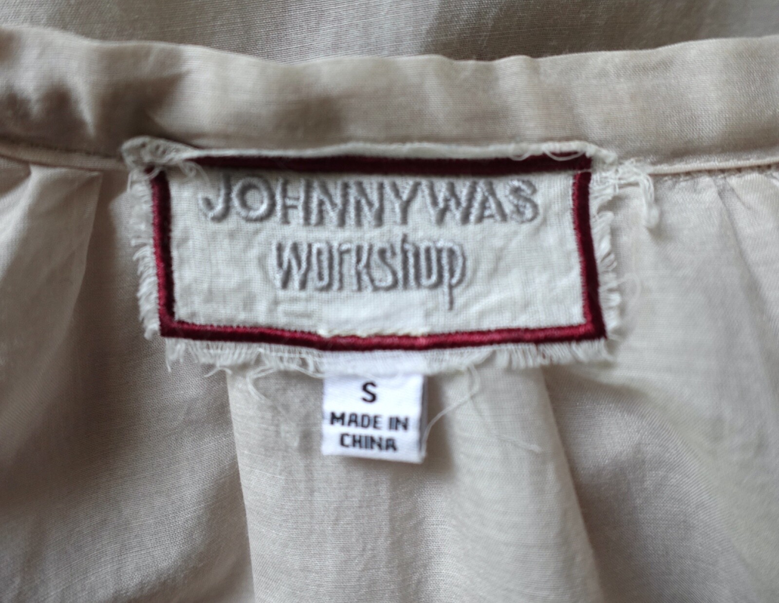 Johnny Was Workshop Cotton & Silk Small Peasant E… - image 14