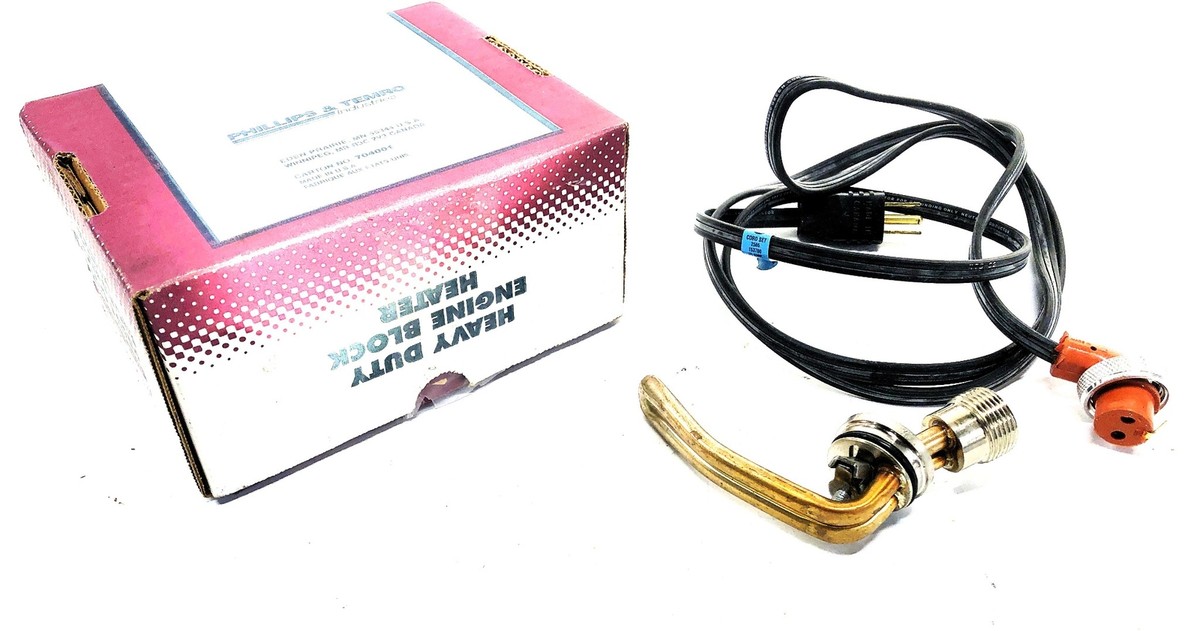 ZeroStart CSA Series C 1250W 120VAC Block Heater Assembly LR1843