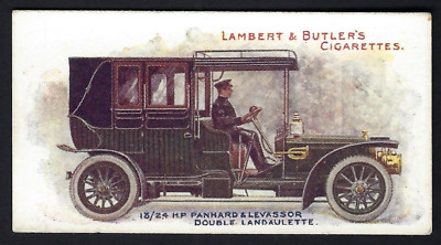 LAMBERT & BUTLER - MOTOREN - #18 18/24 PS PANHARD & LEVASSOR DOUBLE LANDAULETTE
