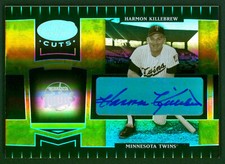 2004 Leaf Certified Cuts Marble Signature Gold HARMON KILLEBREW Auto Rare SP #/5