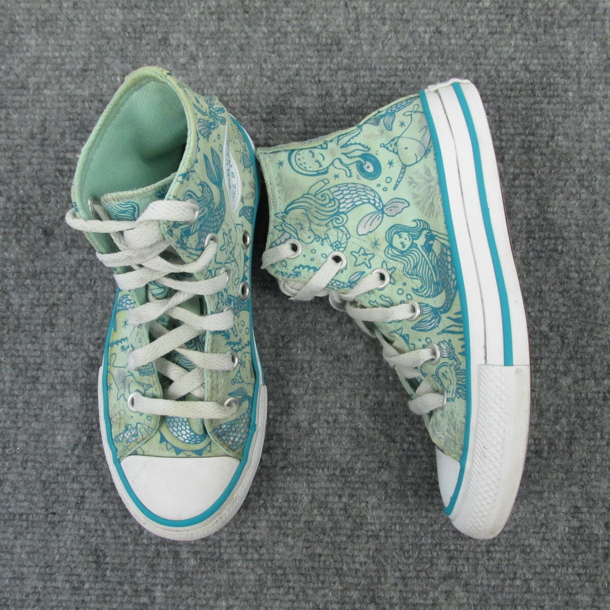 Mermaid converse cheap high tops