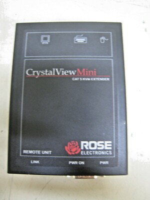 Rose Electronics CRV-MR Crystal View Mini Cat 5 KVM Extender FREE SHIPPING